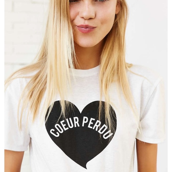 Urban Outfitters Tops - Urban Outfitters "lost heart" tee NWOT